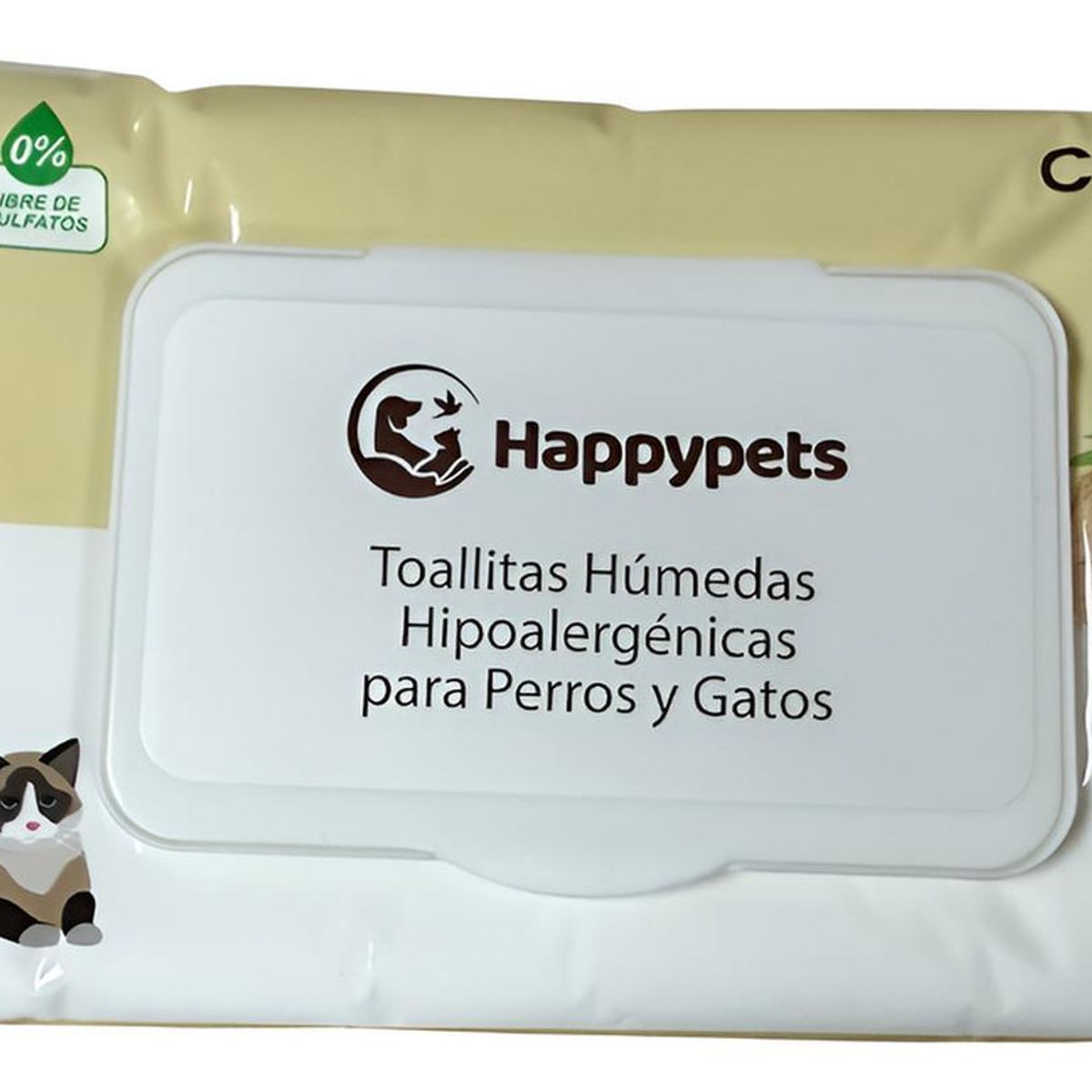 GENERICO - Toallas Toallitas Húmedas Para Mascotas Perro Gato 50u Coco
