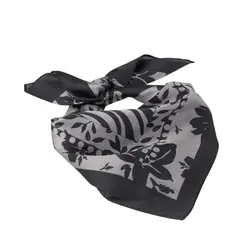 I D - Bandana Naxos Floral Negro Id