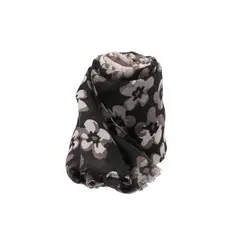 I D - Pañuelo Estampado Azores Negro Id