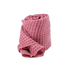 I D - Pañuelo Liso Gijon Plisado Fucsia Id