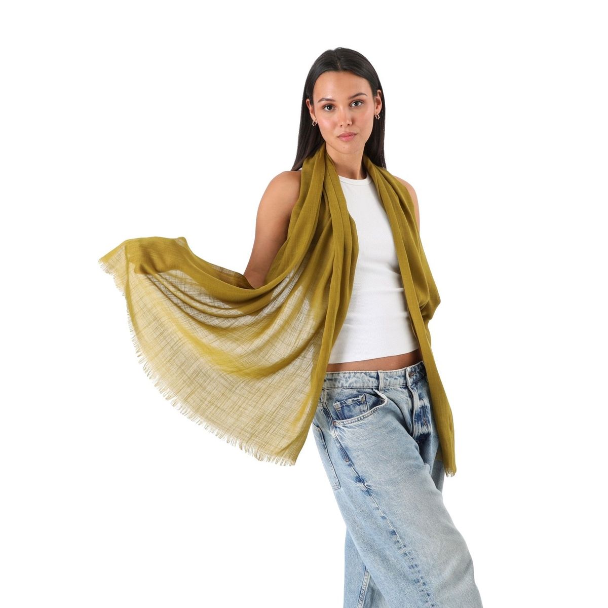 I D - Pañuelo Solid Zoe Verde Id