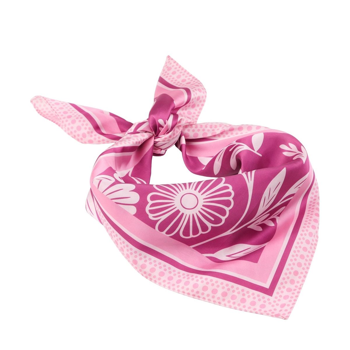 I D - Bandana Mykonos Floral Morado Id