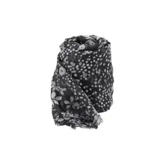 I D - Pañuelo Estampado Sintra Negro Id