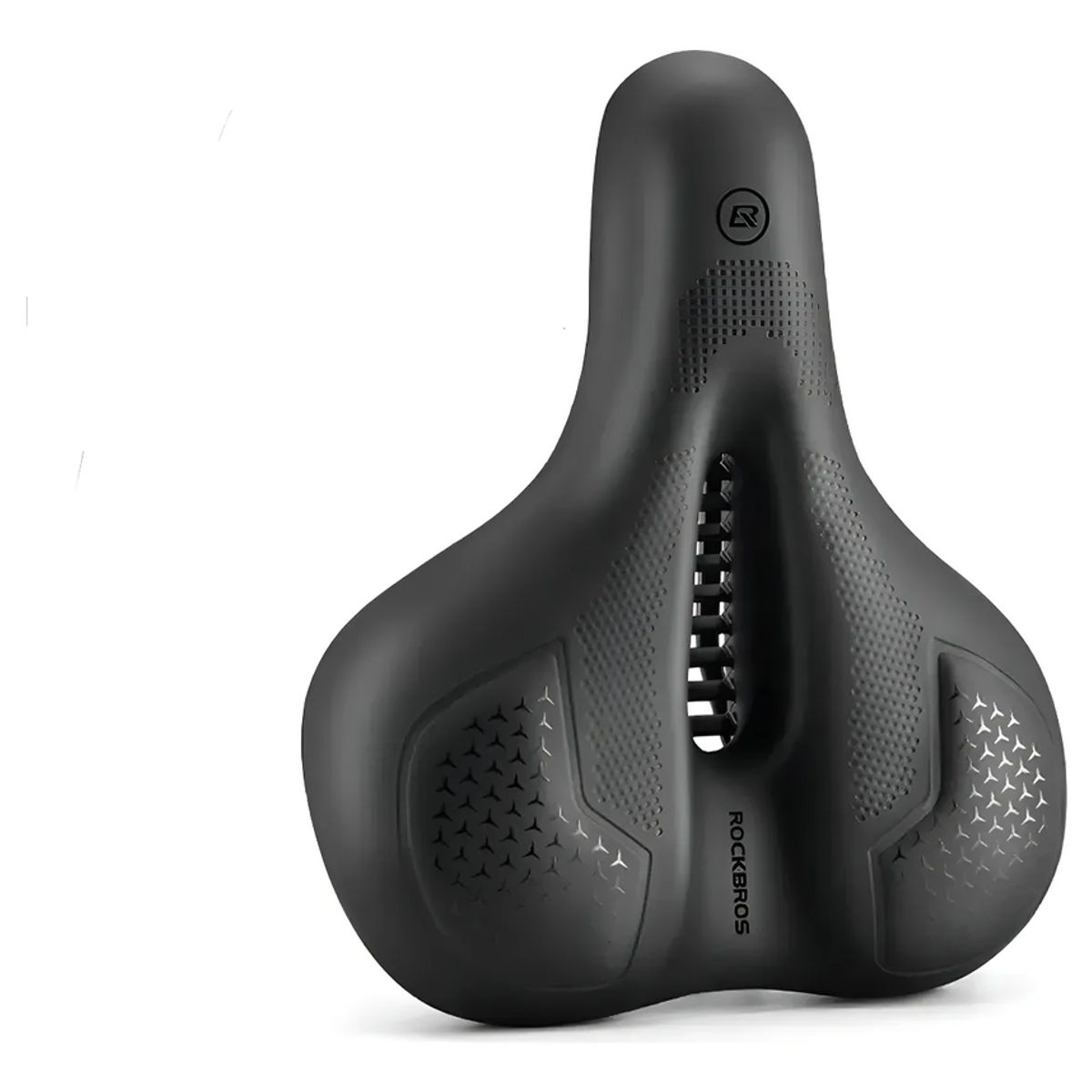 GENERICO - Sillín Bicicleta Asiento Ancho Antiprostático Rockbros 38210BK