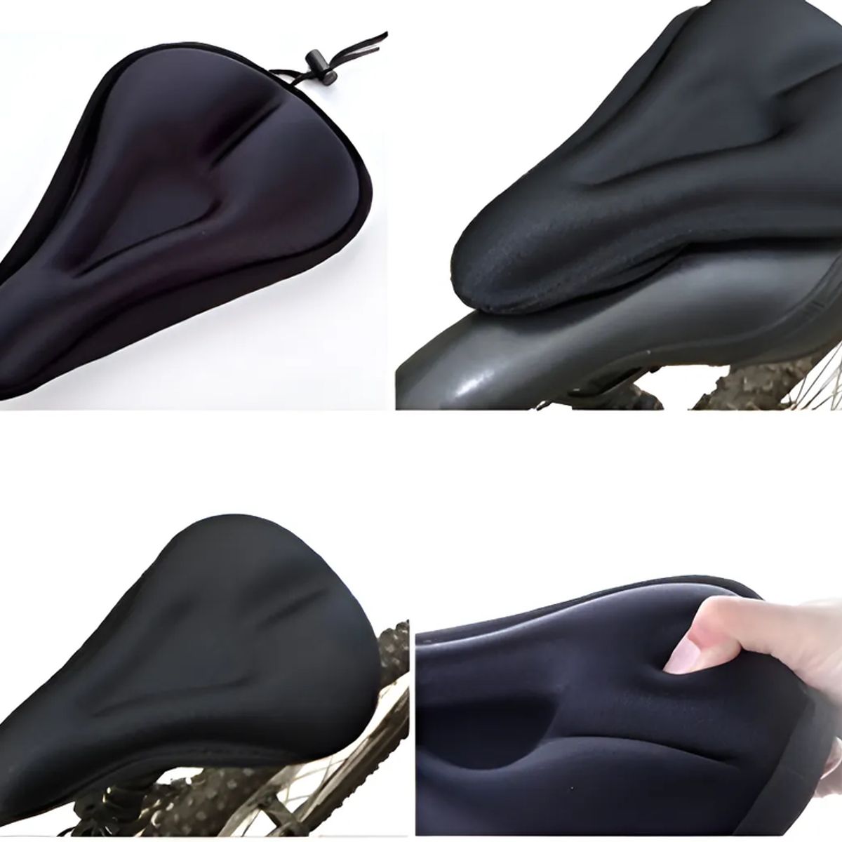 GENERICO - Cubre Asiento Bicicletas Ofertabkn 1 Color Negro