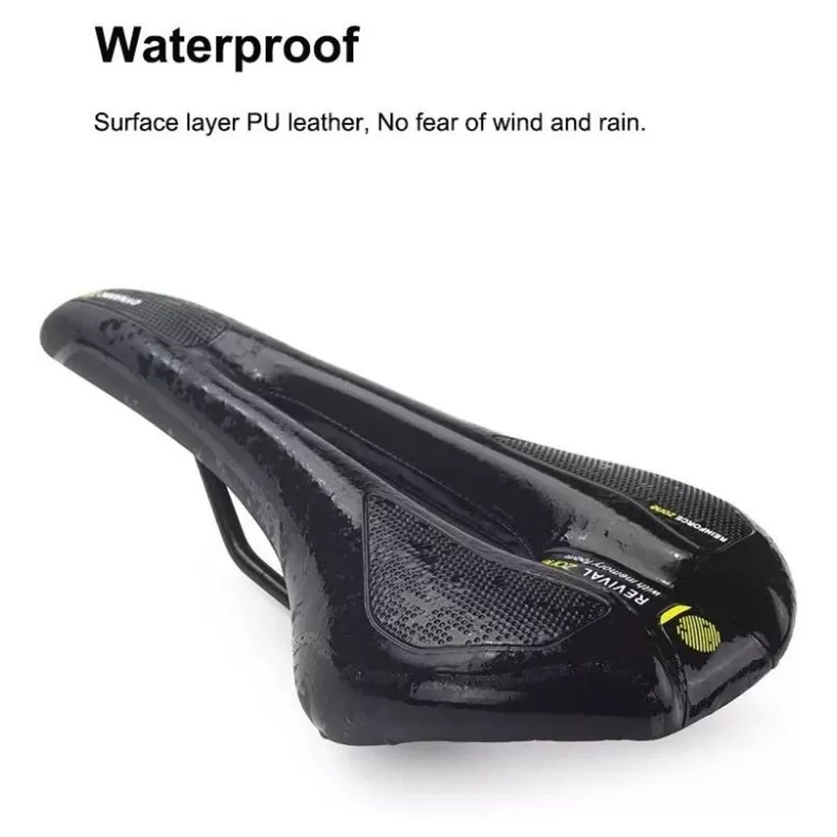 GENERICO - Sillín Asiento Antiprostático Mtb Bicicleta Xc Memory Foam