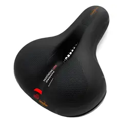 GENERICO - Sillín Bicicleta Antiprostático Cómodo Amplio Reflectante Eshopangie
