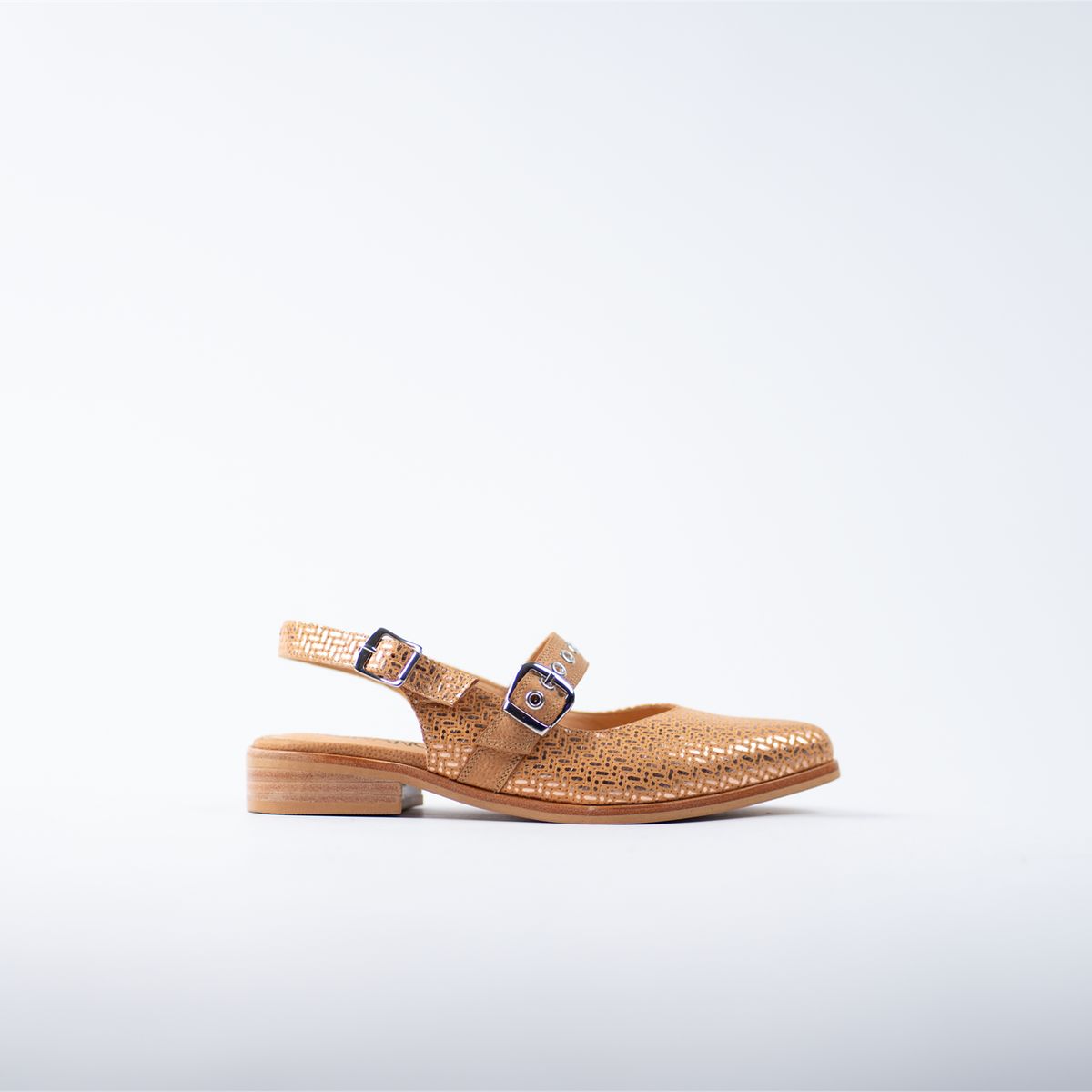 BURANO - Zapato Puntilla Burano Amelia Camel Soft