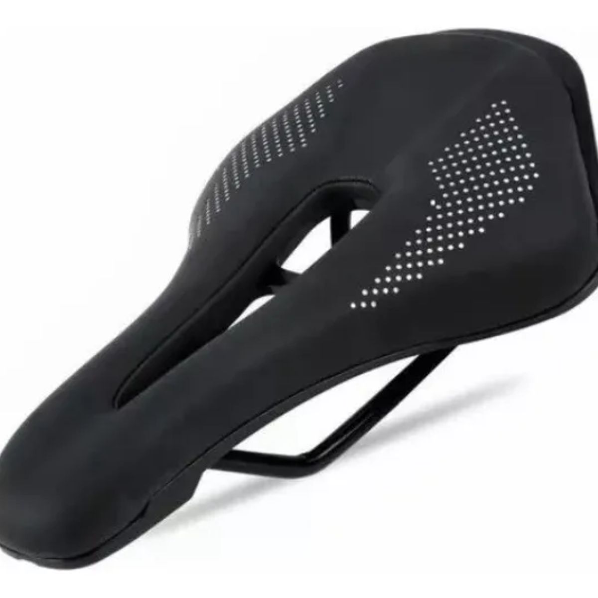 GENERICO - Sillin Bicicleta Antiprostatico Asiento Bicicleta Deportivo Color Negro