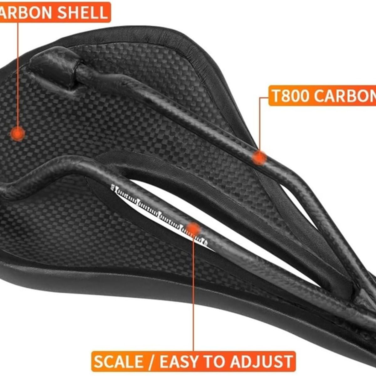 GENERICO - Forro Asiento Bike Cubre Sillín Bicicleta Anti Prostático Negro 29 Cm 19 Cm