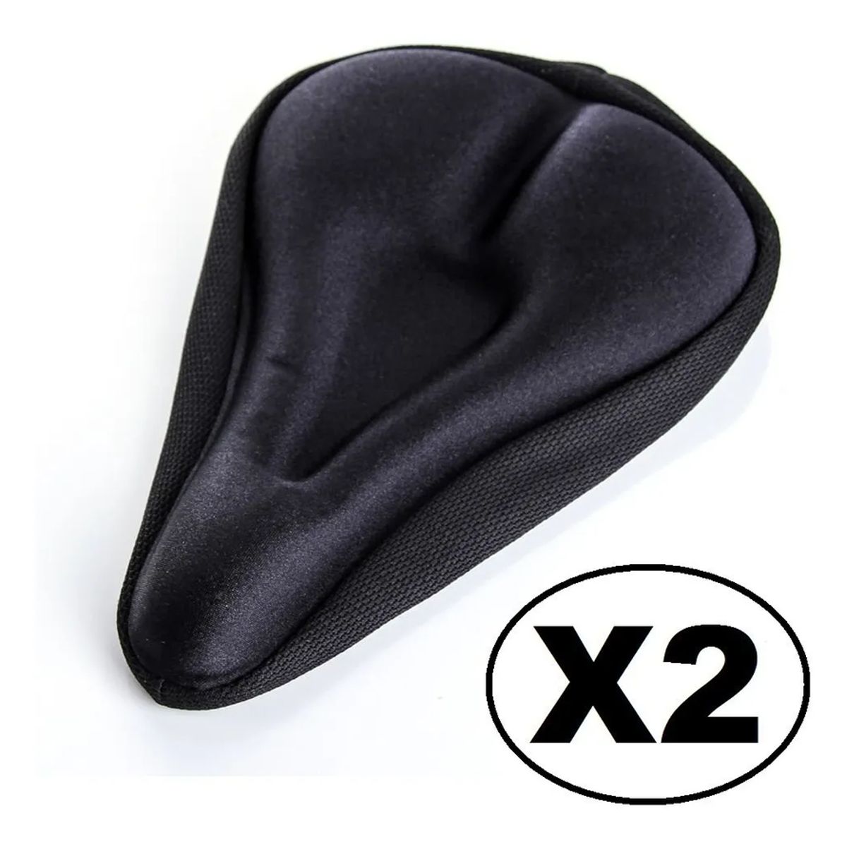 GENERICO - Pack X2 Forro Cubre Asiento Para Bicicletas