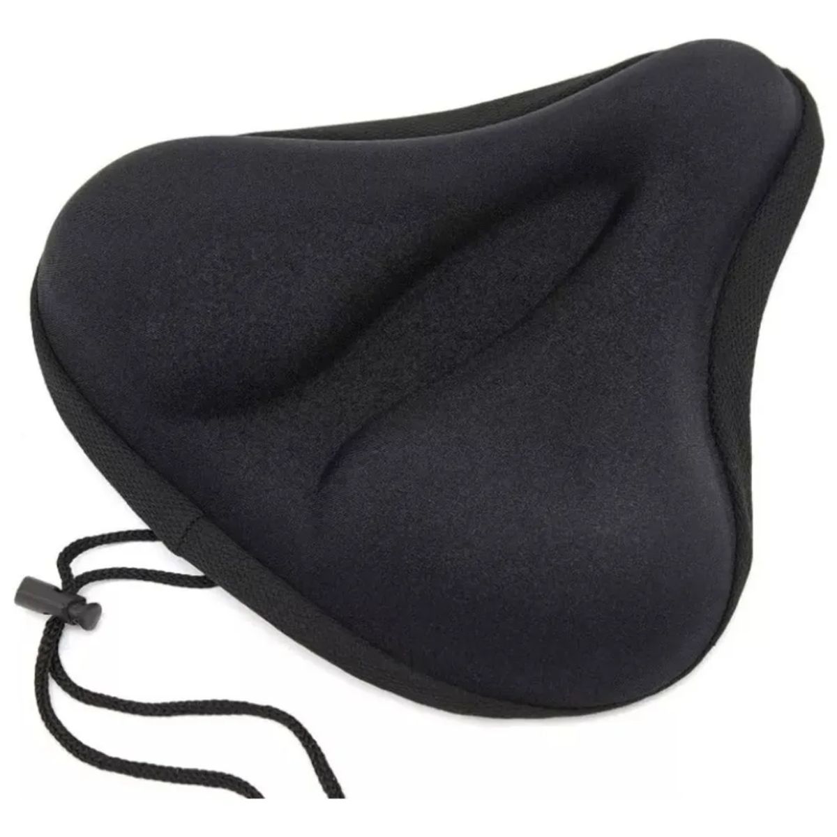 GENERICO - Cubre Sillin Asiento Bicicleta Acolchado Gel Grande Ancho 2
