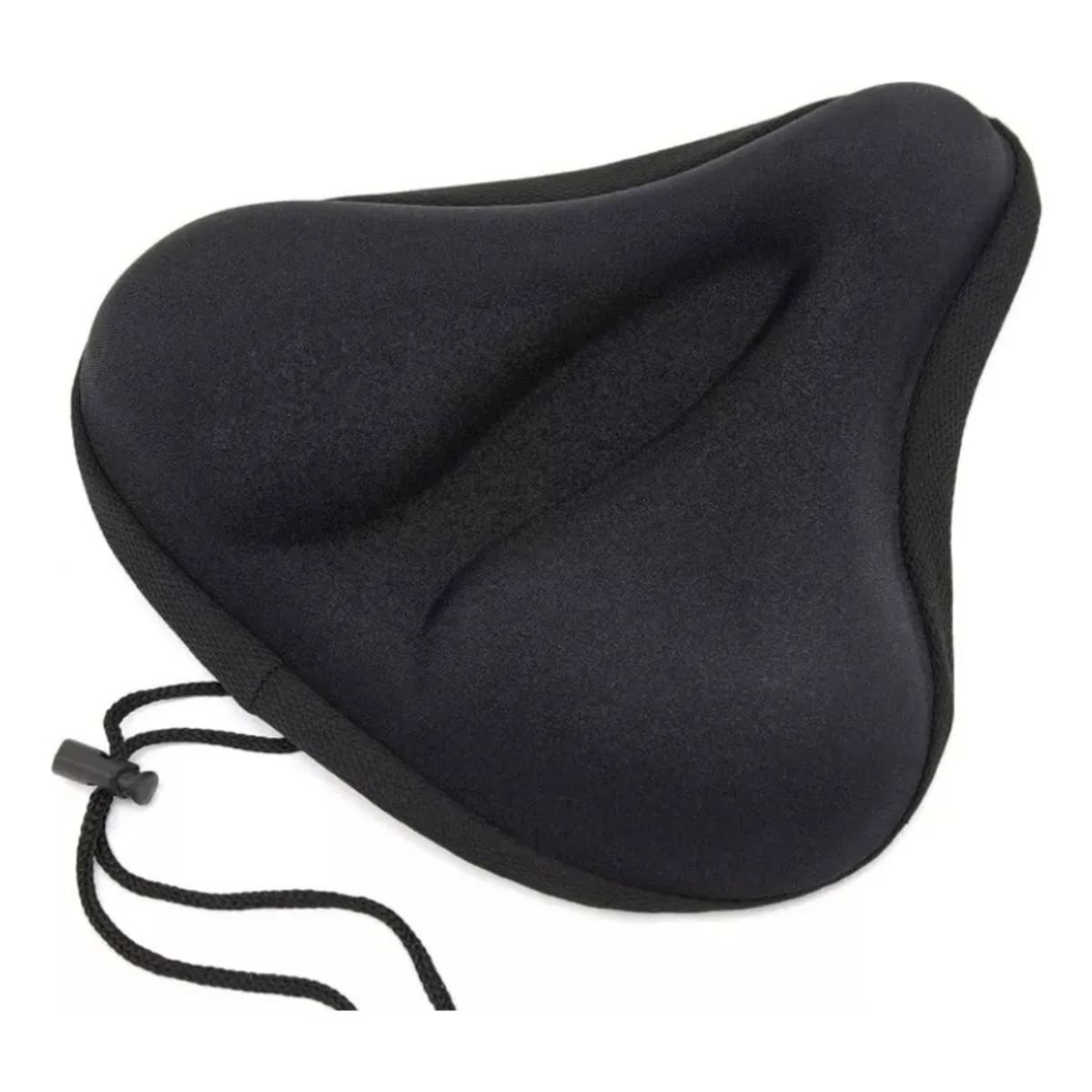 GENERICO - Cubre Sillin Asiento Bicicleta Acolchado Gel Grande Ancho 2