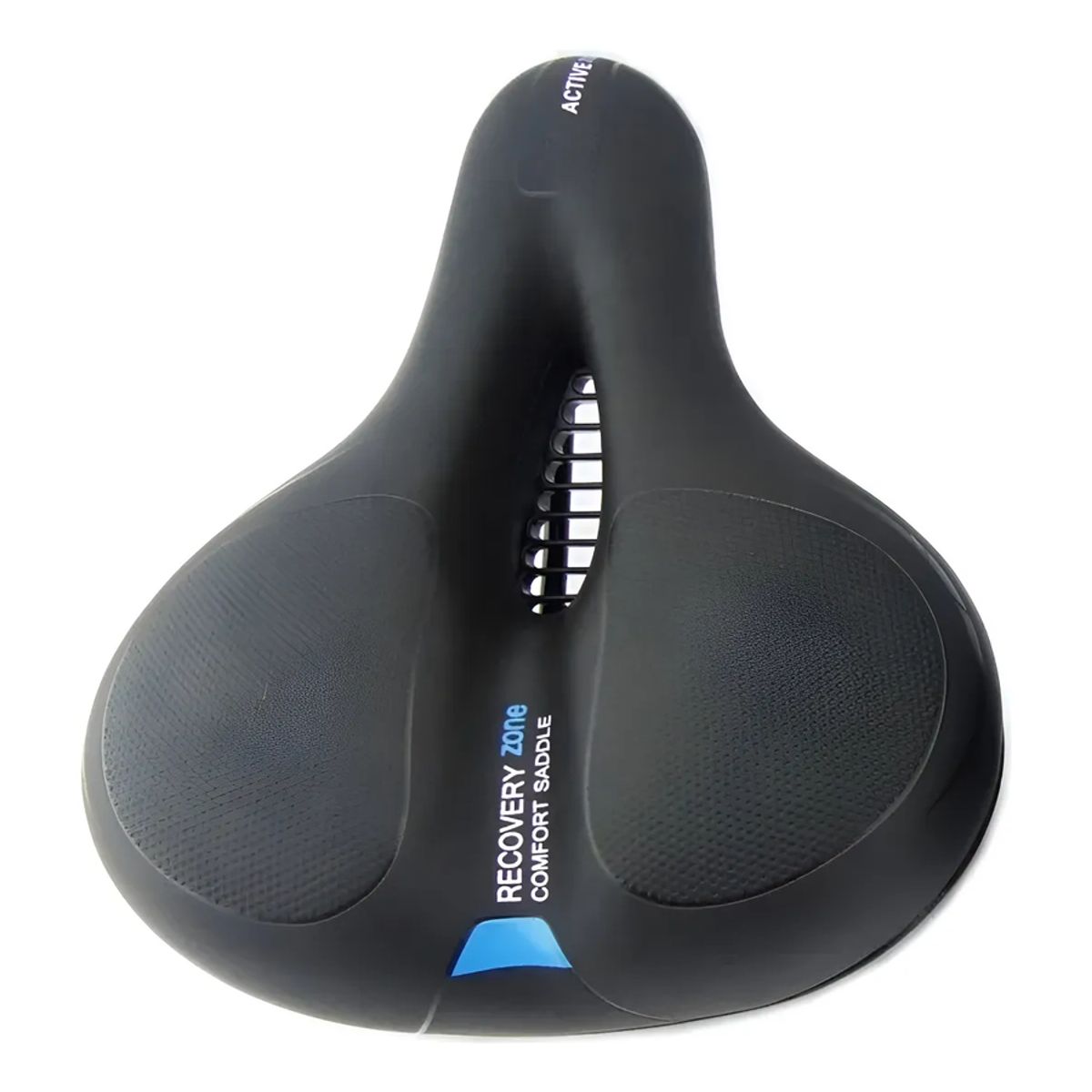 GENERICO - Asiento Sillín Bicicleta Antiprostatico Con Gel Acolchado Negro