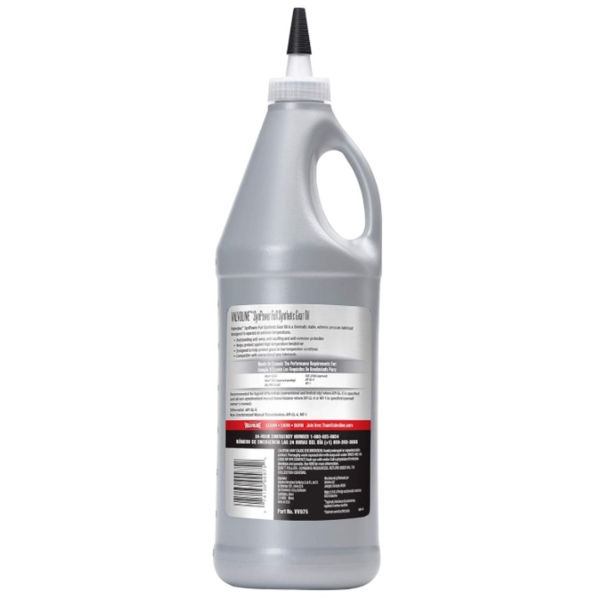 VALVOLINE - Lubricante 75w90 Full Sintetico para Caja y Diferencial 946 Ml