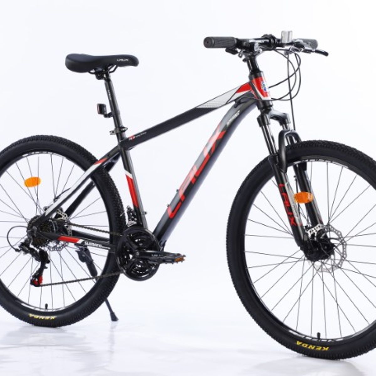 LAUX - BICICLETA MTB  27.5" LAUX ADVANCED 21 VELOCIDADES BLACK/RED