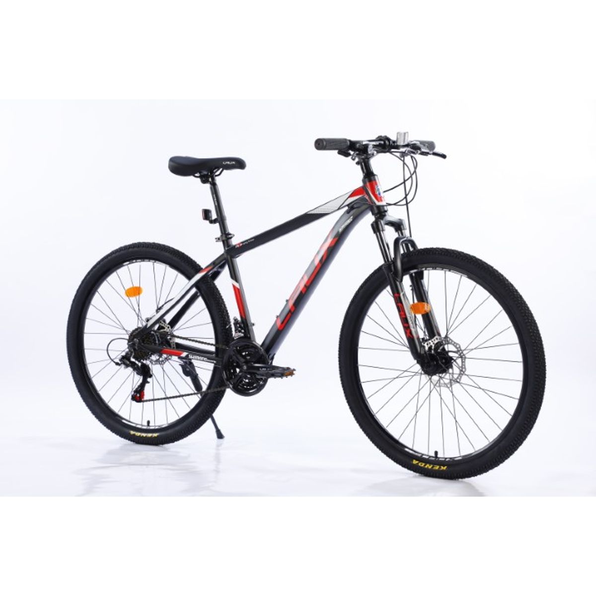 LAUX - BICICLETA MTB  27.5" LAUX ADVANCED 21 VELOCIDADES BLACK/RED