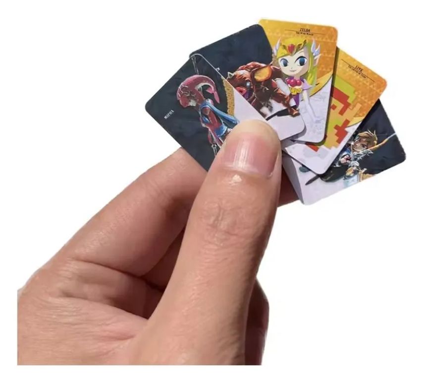GENERICO Mini Cartas Amiibos The Legend Of Zelda Tears Of The Kingdom