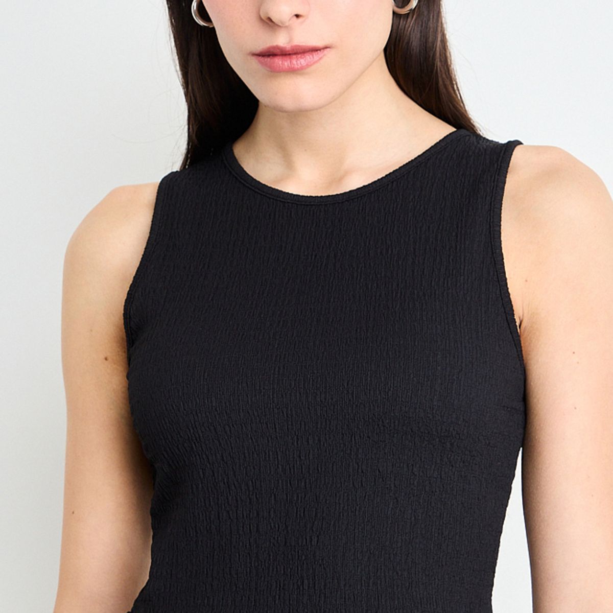 IO - Polera Lisa Mujer Negro Io