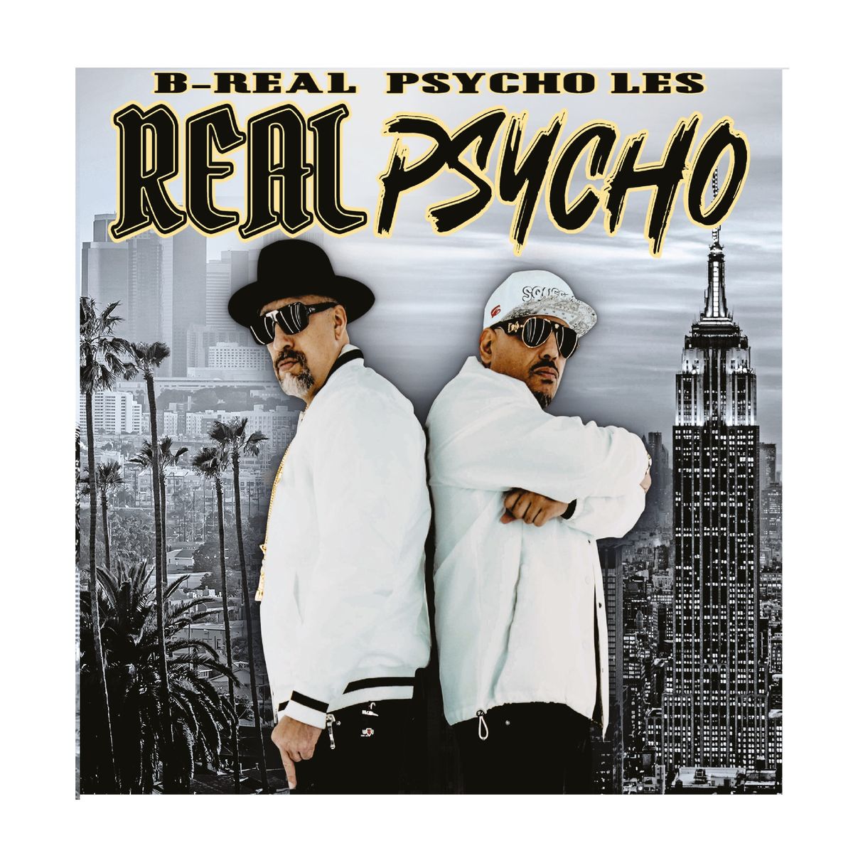 GRUPO LASER DISC - Vinilo B-Real & Psycho Les Real Psycho Yellow Vinyl 1LP