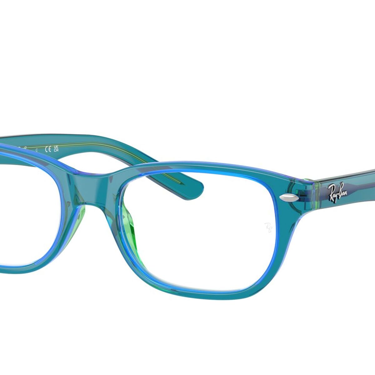 RAY BAN - ARMAZÓN ÓPTICO NIÑO RAY - BAN - RY1555 3996 - Azul y verde