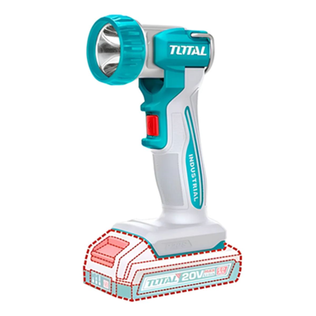 TOTAL TOOLS - Linterna Led Inalámbrica 20v Total Twli2058 Único Unico