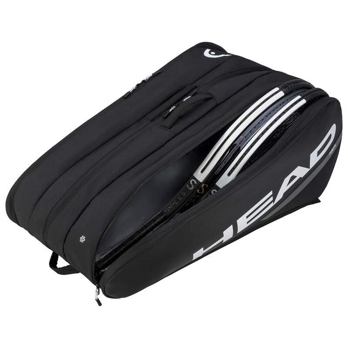 HEAD - Bolso Tenis Head Tour Racquet Bag XL Negro