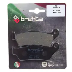 GENERICO - Pastilla de Freno Italiana Delantera Yamaha FZ16 Orgánico