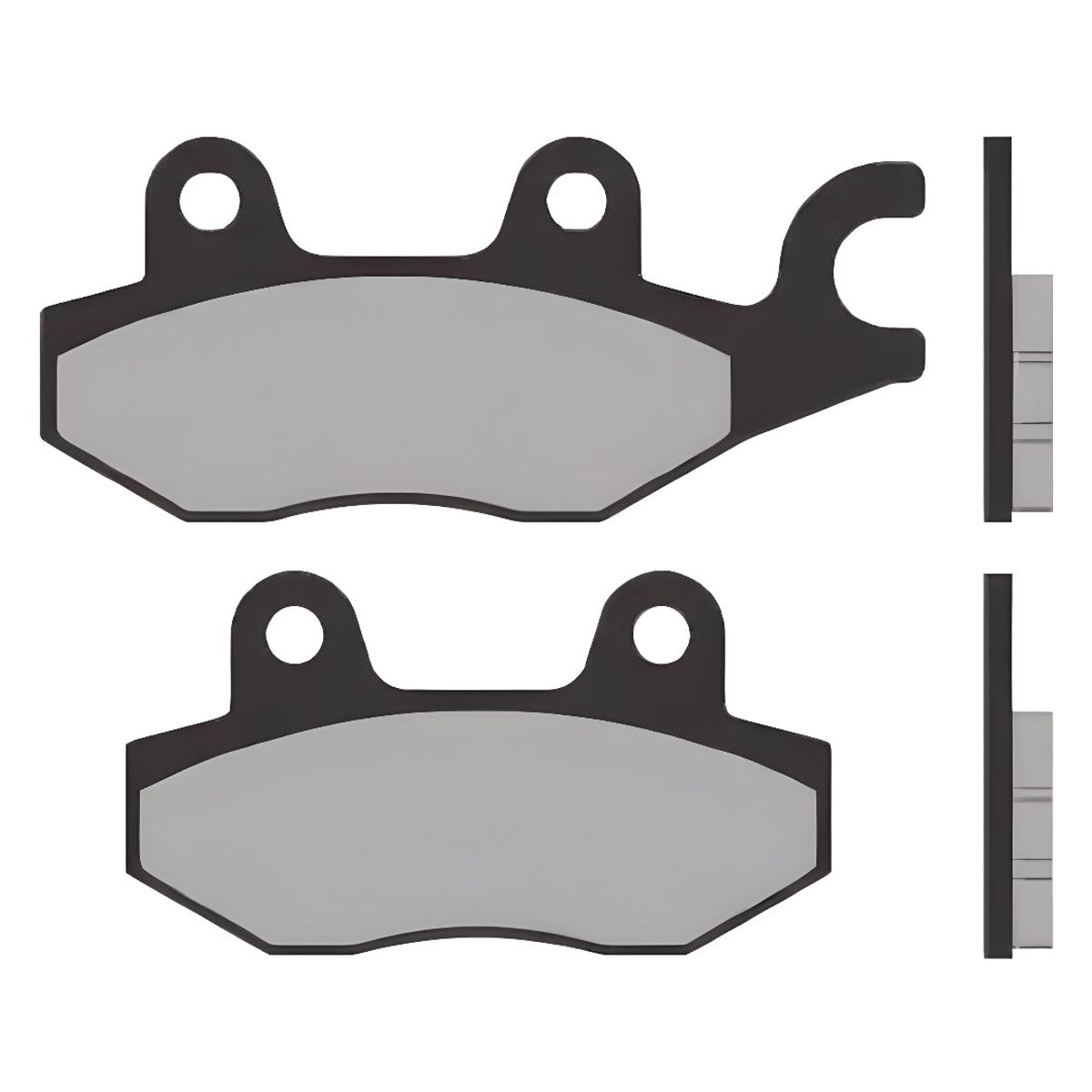 GENERICO - Pastilla de Freno Italiana Trasera KLR650 Orgánico