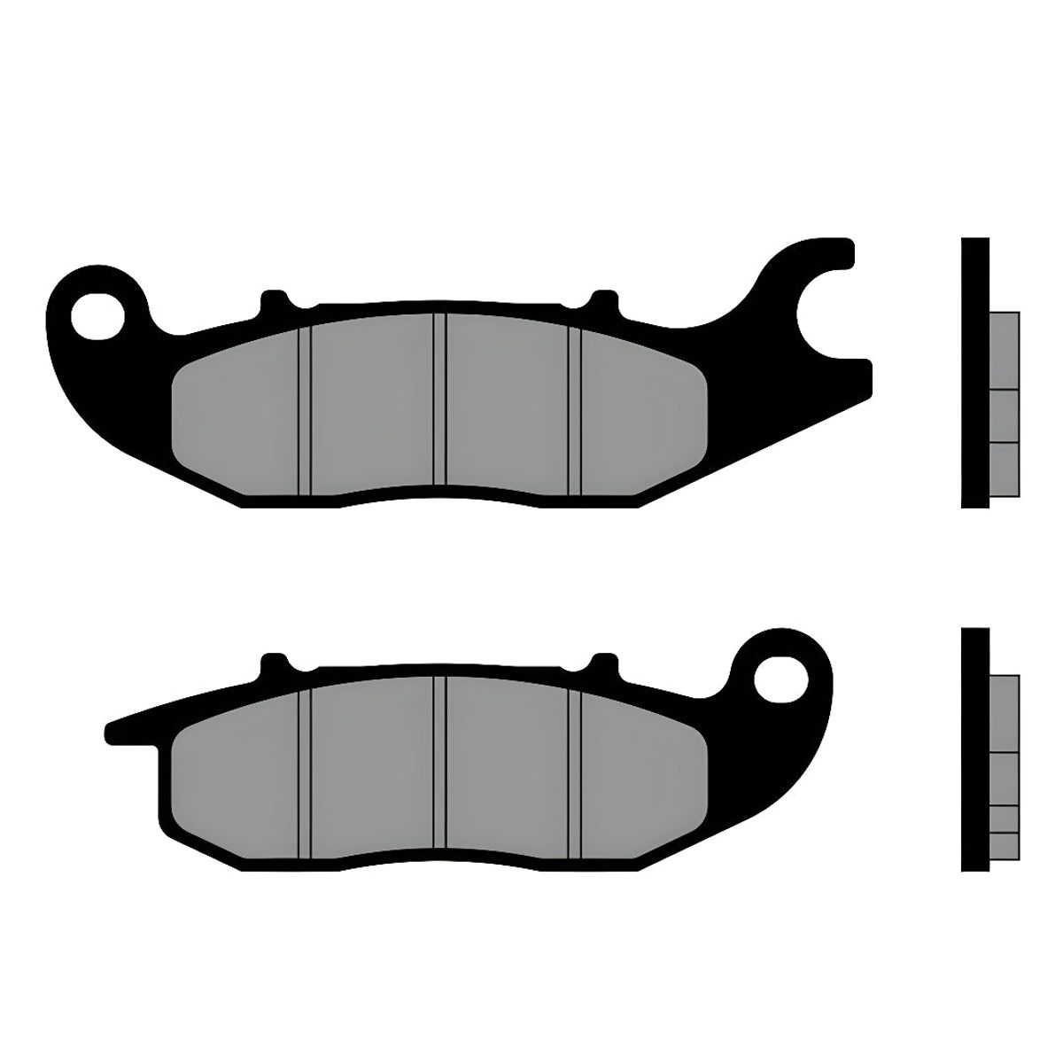 GENERICO - Pastilla de Freno Italiana Delan XBlade 160XTZ150 Orgánico