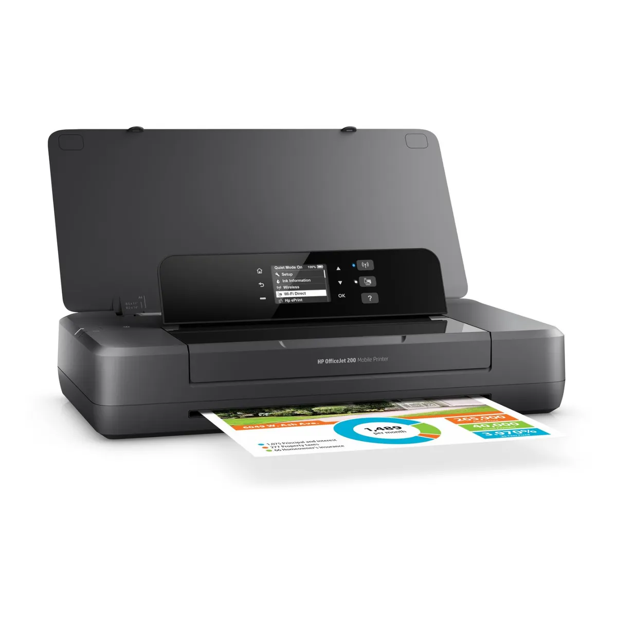 HP - Impresora Portátil HP OfficeJet 200 Wi-Fi Color