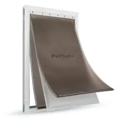 PET SAFE - Puerta Clima Extremo para Perros Extra Grande Marco Aluminio Marca PetSafe