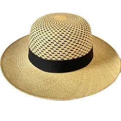 APITARA - Sombrero Panama Hat mujer dots APITARACOM