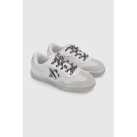 Zapatilla de Niña Plateada con Cordón-Velcro