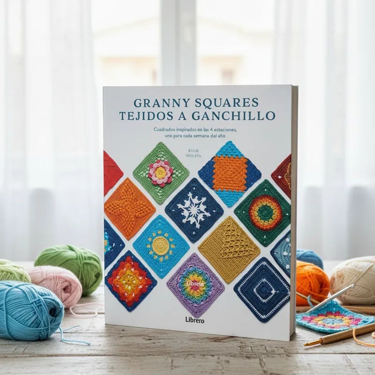 EDITORIAL CONTRAPUNTO - Granny squares tejidos a ganchillo (Crochet)