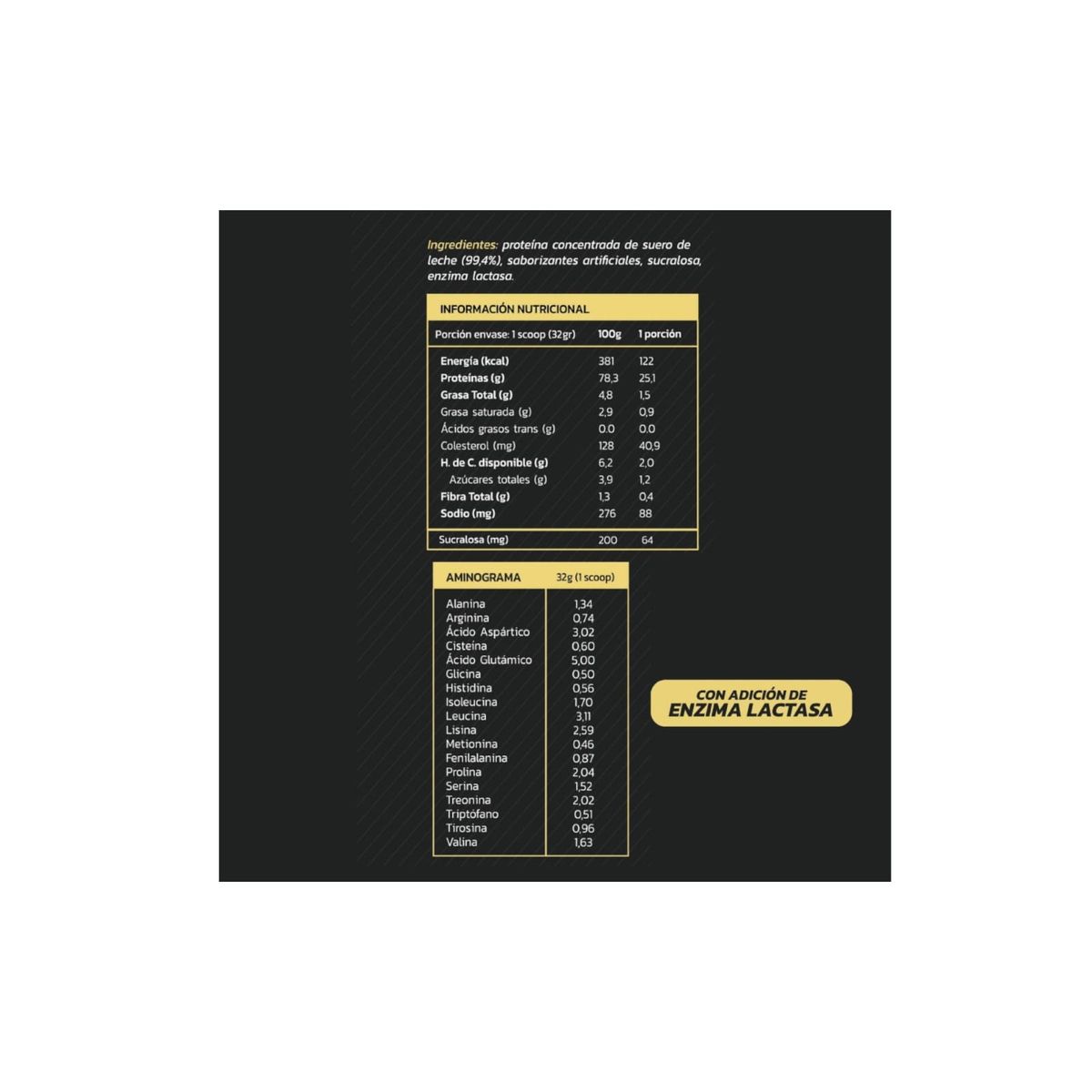 ZEIN - PROTEINA WHEY 2,2KG 70 PORCIONES VAINILLA - ZEIN