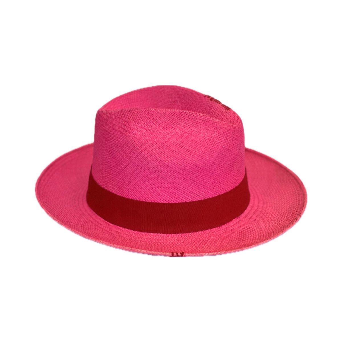 APITARA - Sombrero Panama Hat fucsia APITARA