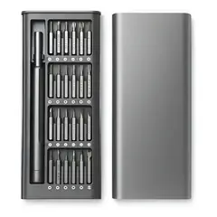 GENERICO - Juego Desatornillador Precision 24 En 1 Kit Reparacion Celulares Relojes Puntas Imantadas Kit Herramientas 24 en 1