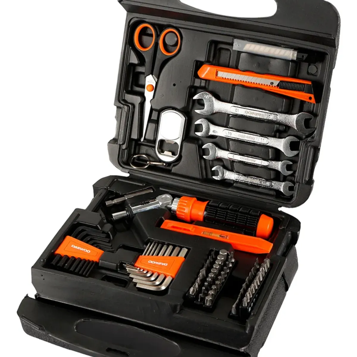 GENERICO - Set De Herramientas Manuales 189 Pzas Daewoo + Maletin Dw189