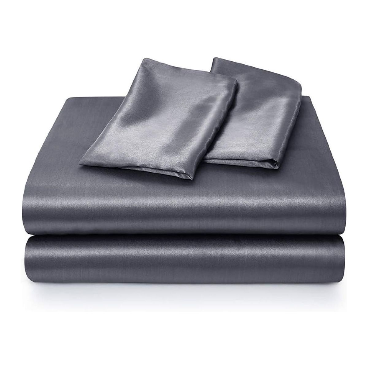 ROSEWOOD - Sabanas Satin Ultra Suaves Juego Completo Rosewood - Gris - 2 Plazas