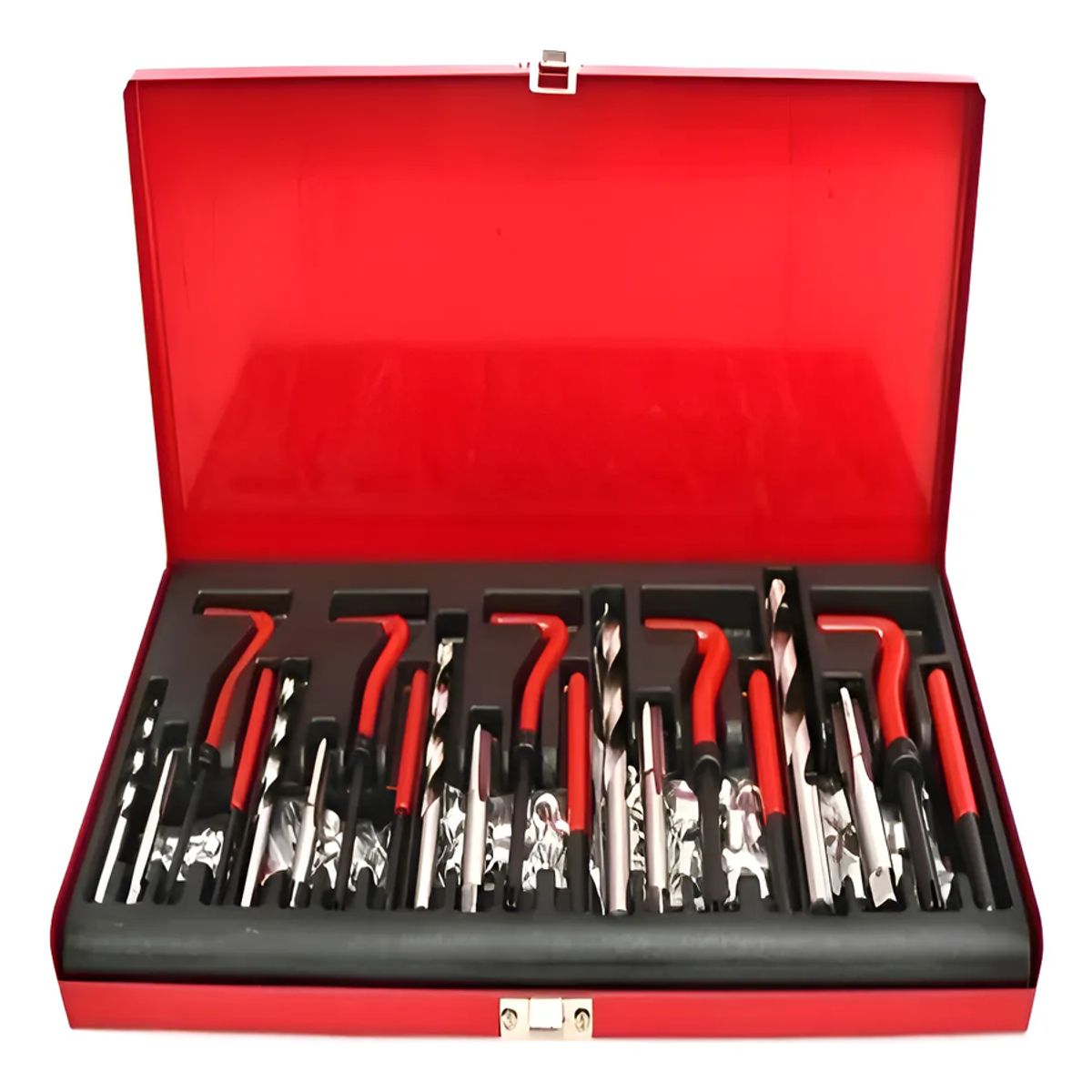 GENERICO - Kit De Herramientas Combinadas Generica 131 Piezas Rojo