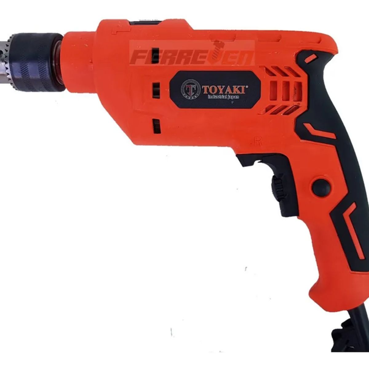 GENERICO - Maleta Multi Herramienta Taladro 650w 102 Pcs Toyaki Tk-878 Color NegroNaranja