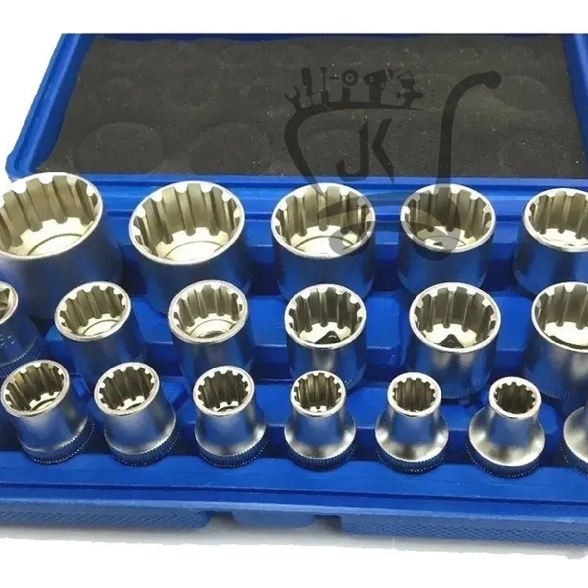 GENERICO - Juego Dados Poligonales 12 19pcs 8mm Hasta 32mm Cm-da2019