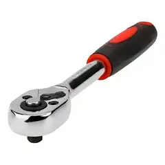GENERICO - Llave Chicharra 12 Pulgada Cromo Vanadio Para Dados Color Plateado