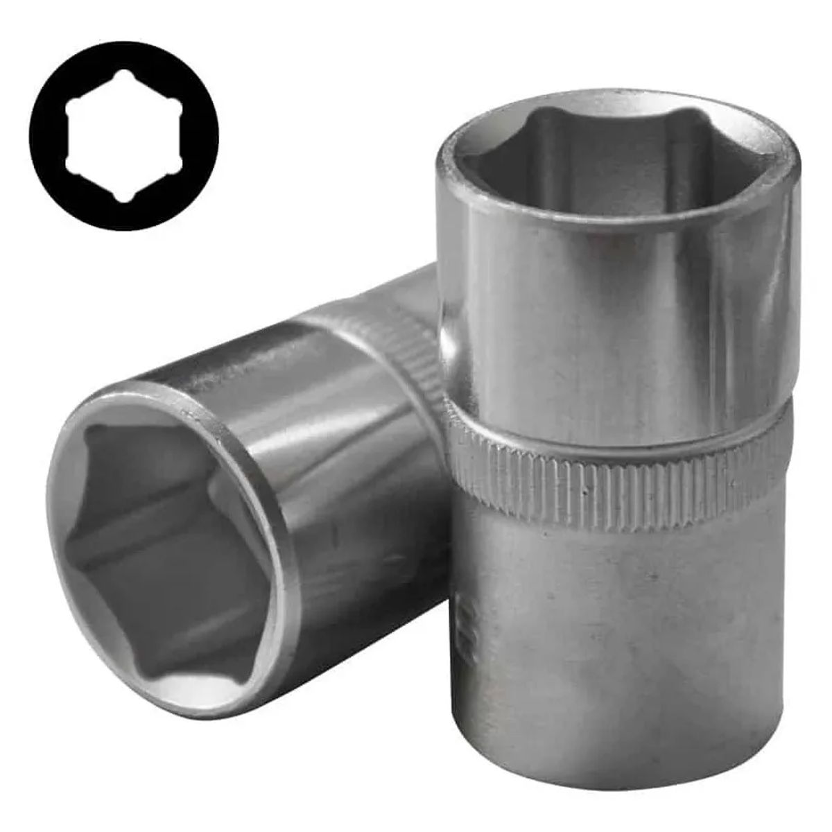 GENERICO - Juego Dados Hexagonal 14 4-14mm 19pzs 2203-5 Force