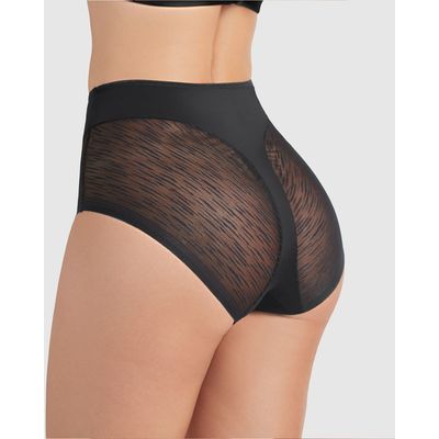 Imagen 2 del producto Panties 012984 Calzón Control Moderado Negro