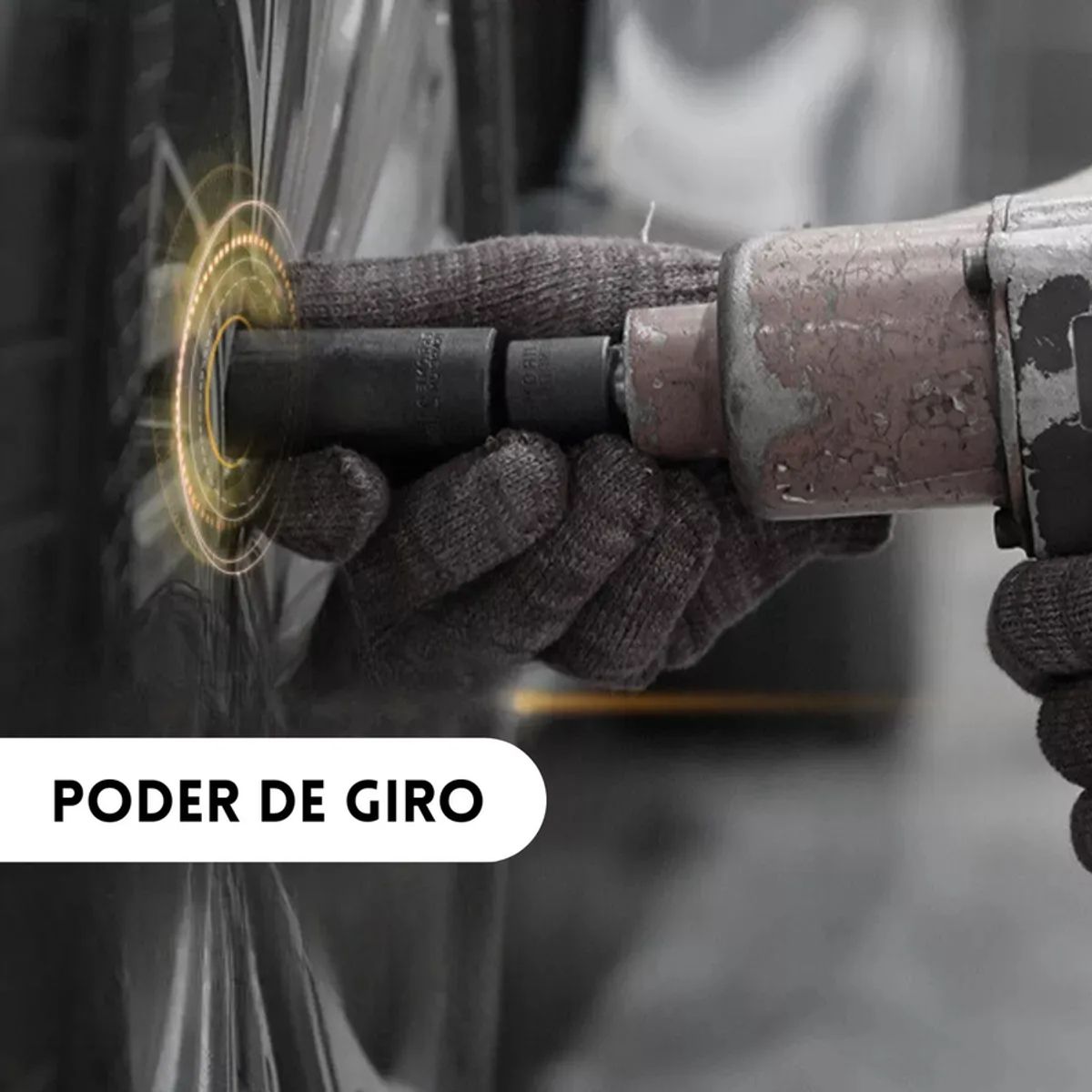 GENERICO - Juego Dados Impacto Largo 12 10 Pcs Uso Manual O Neumatico