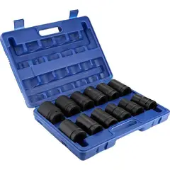 GENERICO - Set De Dados De Impacto De 16 Pcs Largos Desde La 10-32mm Xl