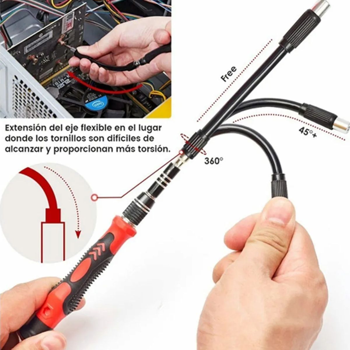 Kit De Desarmador Herramientas Reparo Precisión Pc 115 En 1, marca GENERICO - Foto 2