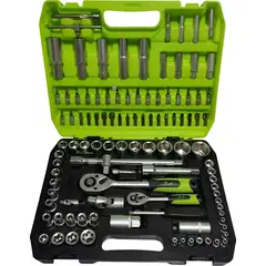 GENERICO - Juego Caja Set Dados Cromo Vanadium Profesionales 108 Piezas